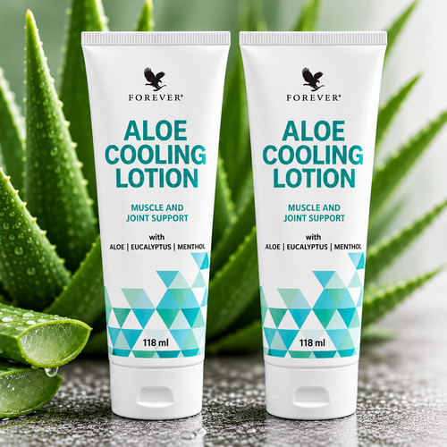 Forever aloe cooling lotion - aloe,