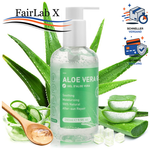 Aloe vera gel 280ml - aloe,