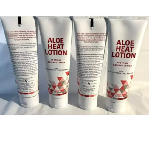 Aloe heat lotion - aloe, pieces